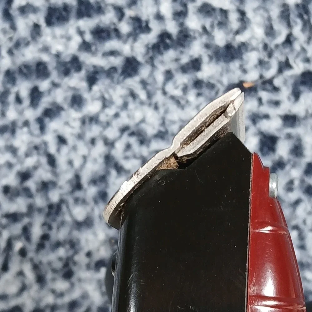 Vintage Oster Pet Groomer Clipper Burgundy Black 151-04A Made In USA